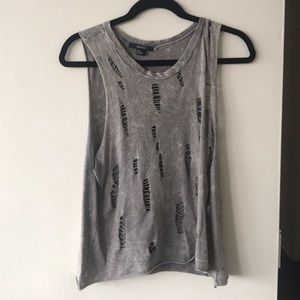 Cut out tank top